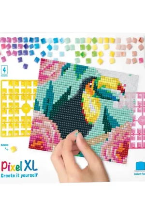 Pixelhobby XL Toekan (4 basisplaten) Finale Uitverkoop