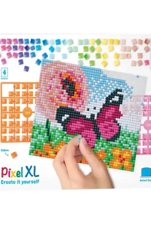 Pixelhobby XL Vlinder (4 basisplaten) Beperkte Voorraad