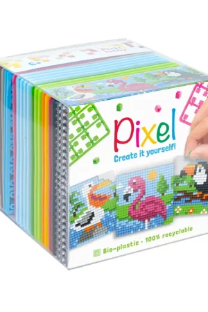 Gecertificeerd Pixelhobby Kubus Tropische Vogels