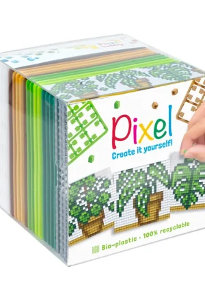 Superprijs Pixelhobby Kubus Tropische Planten