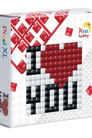 Beperkte Voorraad Pixelhobby XL Starter Setje I Love You