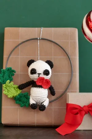 Bestseller Haakpakket: Ricorumi Festive Christmas Panda