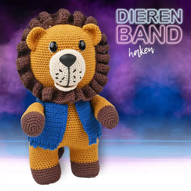 Weekendaanbieding Garenpakket: Muzikant Leeuw Louis