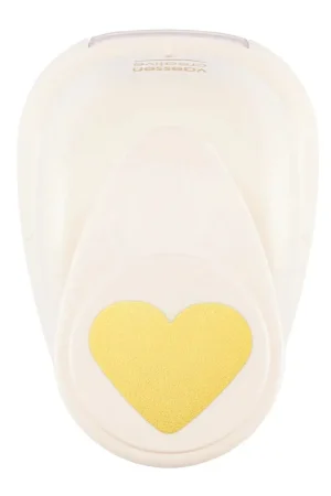 Vaessen Creative - Figuurpons Hart Medium (21x25 mm) Snelle Levering