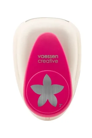 Lage Kosten Vaessen Creative - Figuurpons Bloem 46x48mm