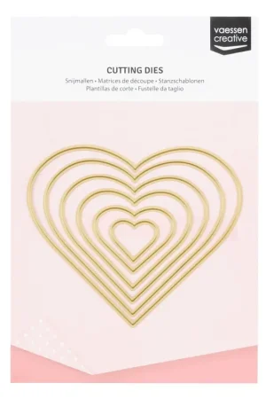 Merkproduct Vaessen Creative - Snijmal Harten