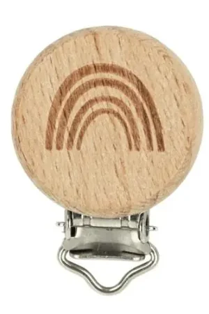 Populair Durable Speenclip Regenboog (2 stuks)