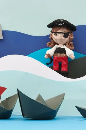 Haakpakket: Ricorumi Polly the Pirate Doll Gratis Verzending