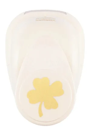 Vaessen Creative - Figuurpons Klavertje Vier (24x21 mm) Gereduceerde Prijs