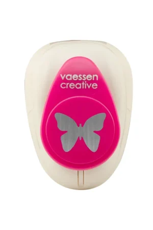 Vaessen Creative - Figuurpons Vlinder Monarch (17x23 mm) Voordeelprijs