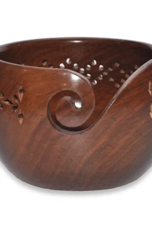 Snelle Levering Durable Yarn Bowl Beukenhout Ajour