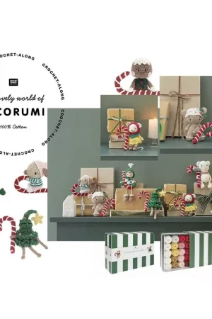 Gereduceerde Prijs Haakpakket: Ricorumi Kerst CAL Box 4