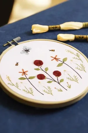 Betaalbaar Borduurpakket: DMC Butterfly Garden