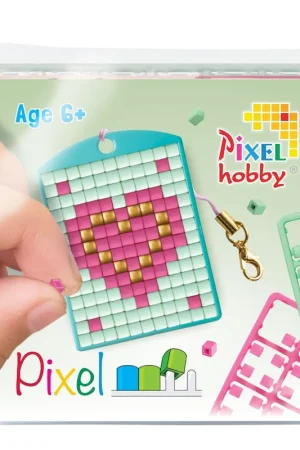 Finale Uitverkoop Pixelhobby Setje Medaillon Hartje
