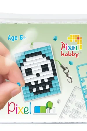 Koopje Pixelhobby Setje Medaillon Schedel