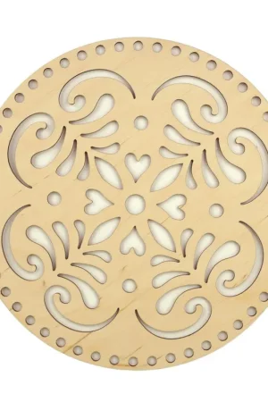 Durable Mandala Berkenhout 25 cm Hoge Kwaliteit