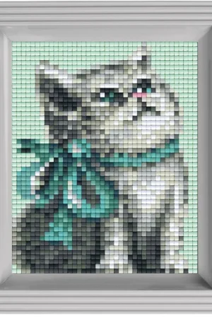 Koop Vandaag Pixelhobby Giftpack Kitten met lijst