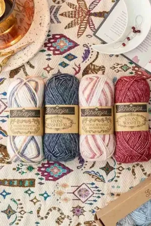 Voordeelpakket: 16 nieuwe kleuren Scheepjes Stone Washed Nieuw