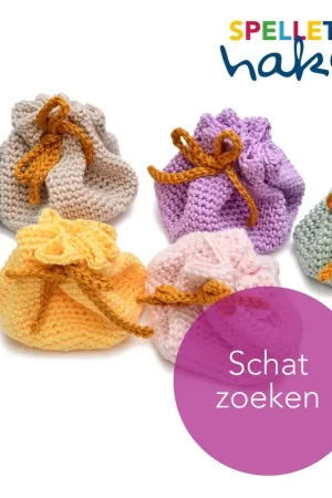 Voordeelprijs Haakpatroon Schat zoeken (download)