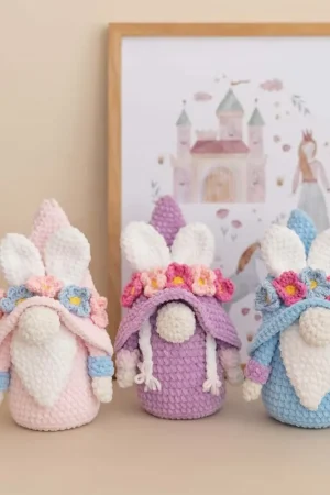 Veilige Betaling Haakpakket: Bunny Gnomes