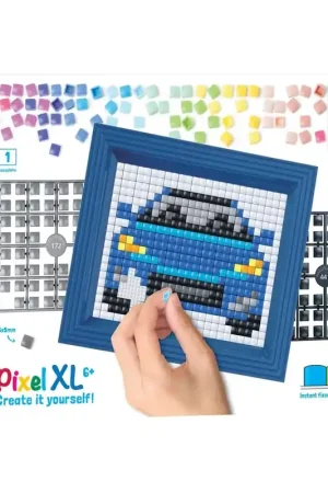 Pixelhobby XL Giftpack Auto met lijst Beperkte Voorraad