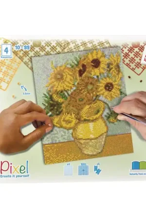 Gratis Retour Pixelhobby Zonnebloemen - Van Gogh