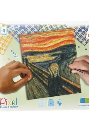 Populair Pixelhobby The scream - Munch