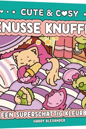 Kleurboek Cute & Cosy: Knusse Knuffels Rechtstreeks Van De Fabrikant