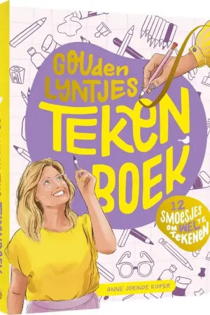 Gouden lijntjes tekenboek Premium