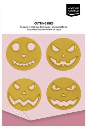 Vaessen Creative - Snijmal Pompoen Gezichtjes Bestel Nu