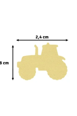 Vaessen Creative - Figuurpons Tractor Medium Lage Kosten