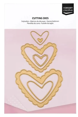 Vaessen Creative - Snijmal Harten Lage Kosten