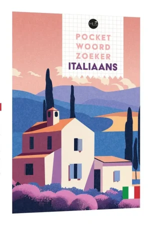Pocket Woordzoeker - Puzzelboek - Italiaans Dagaanbieding