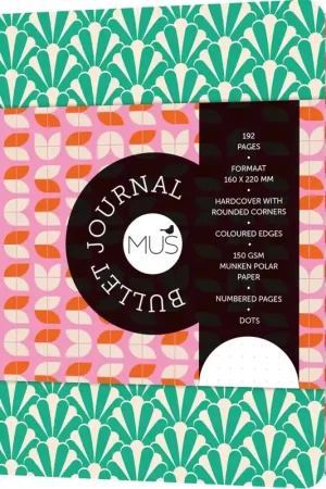 Meest Verkocht MUS Bullet Journal - art deco