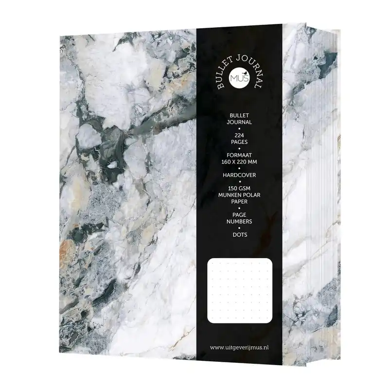 Korting MUS Bullet Journal - marble