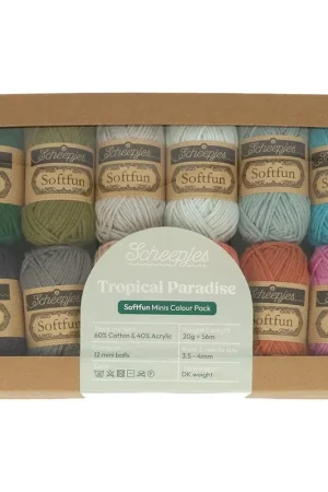 Scheepjes Softfun Colour Pack Tropical Paradise Dagaanbieding