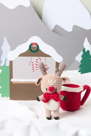 Uitverkoop Haakpakket: Ricorumi Rudi the Reindeer