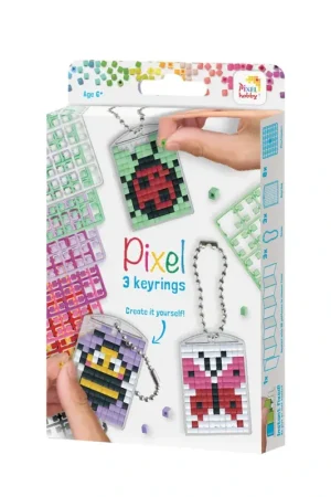 Speciale Aanbieding Pixelhobby Medaillon sleutelhangerset Insecten