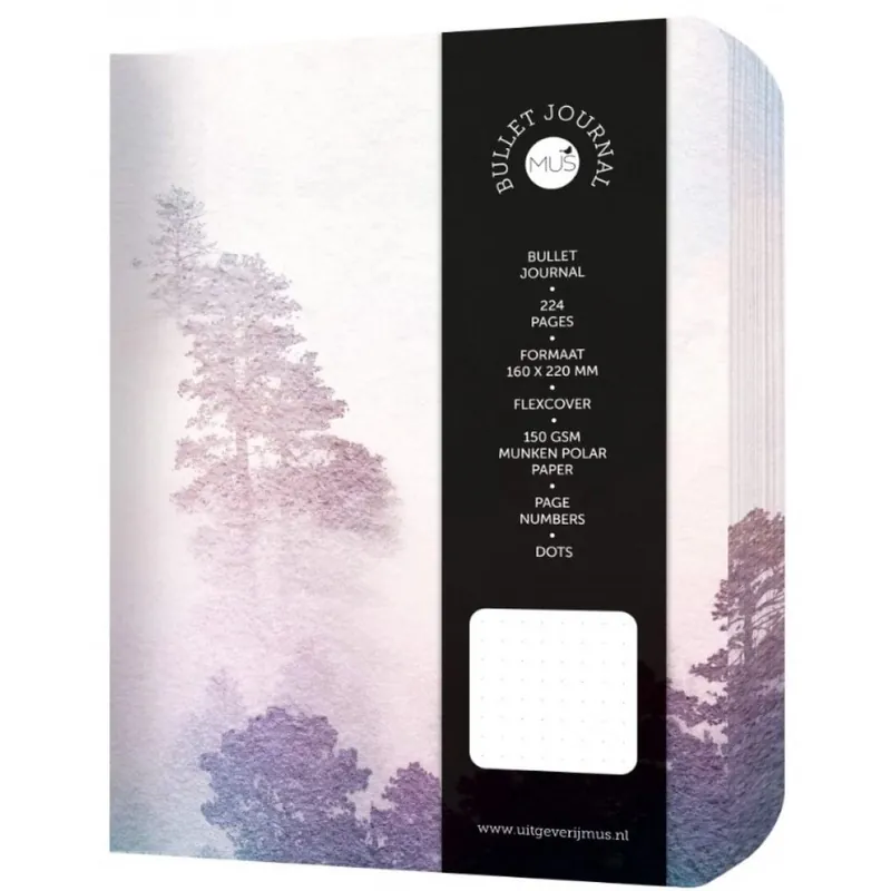 MUS Bullet Journal - Cloudforest Seizoensaanbieding
