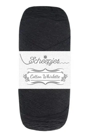 Scheepjes Cotton Whirlette 809 Black Koopje