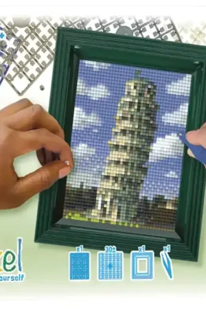 Beperkt Aanbod Pixelhobby Giftpack Toren van Pisa met lijst