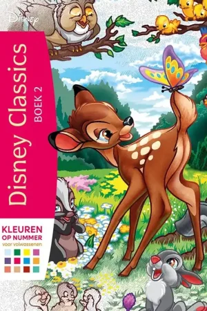 Finale Uitverkoop Disney Classics boek 2 - Kleuren op nummer voor volwassenen