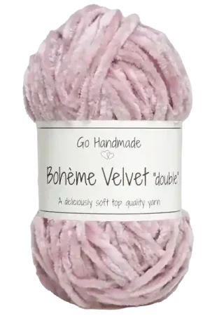 Voordeelprijs Go Handmade Bohème Velvet Double 17634 Old Rose