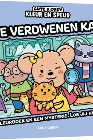 Actieprijs Cute & Cosy kleur en speur: De verdwenen kat