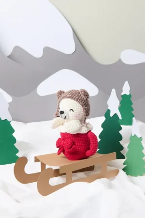 Haakpakket: Sam the Christmas Seal Direct Verzonden