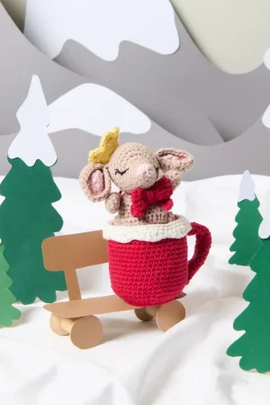 Dagaanbieding Haakpakket: Milo the Cheerful Mouse King
