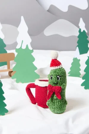 Direct Beschikbaar Haakpakket: Felix the Lucky Christmas Pickle