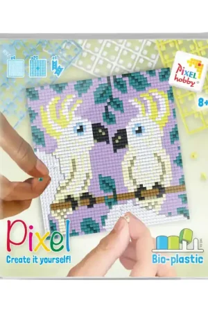 Weekendaanbieding Pixelhobby Pixel Set Kaketoes