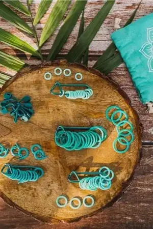 Uitverkoop Mindful Stekenmarkeerders mega pack Knitpro 100 stuks