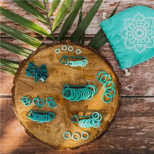 Uitverkoop Mindful Stekenmarkeerders mega pack Knitpro 100 stuks